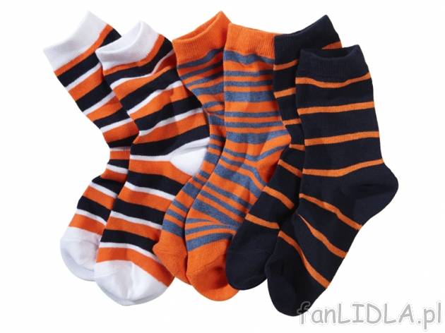 Skarpetki 3 pary Pepperts, cena 9,99 PLN za 1 opak. 
- rozmiary: 27-42 
- 4 zestawy ...