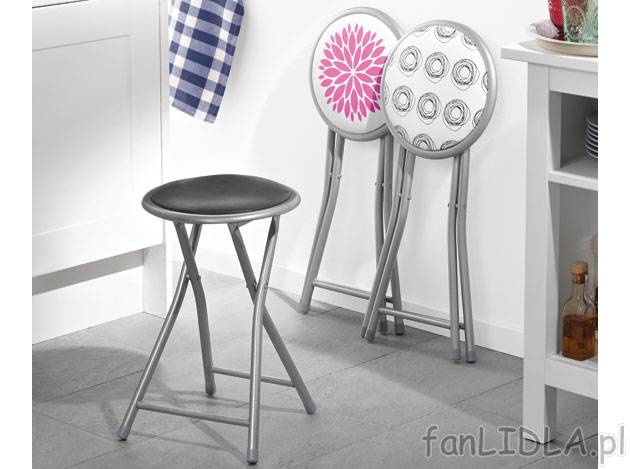 Taboret składany, cena 24,99PLN
- 3 wzory
- metalowe ramy
- 3 lata gwarancji
- ...