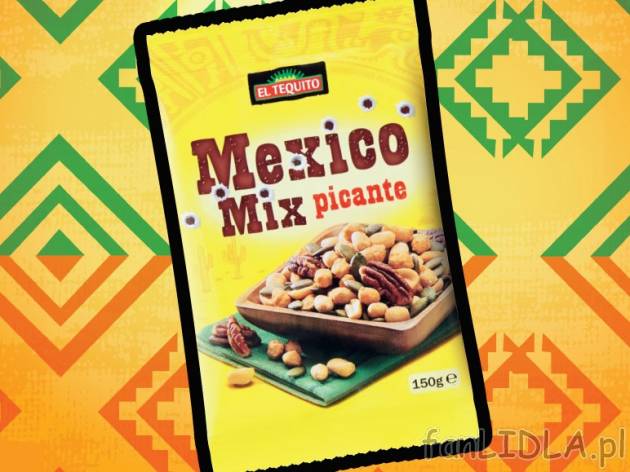 Mieszanka meksykańska , cena 4,99 PLN za 150 g/1 opak., 100 g=3,33 PLN. 
- Mieszanka ...