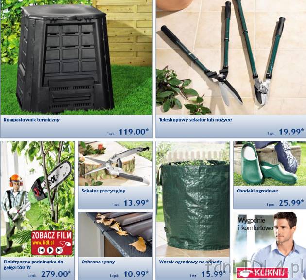 Gazetka ogród Lidl