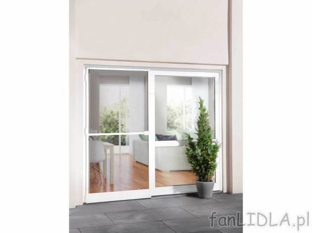 Moskitiera drzwiowa z ramą aluminiową , cena 139,00 PLN 
- 2 kolory
- wymiary: ...