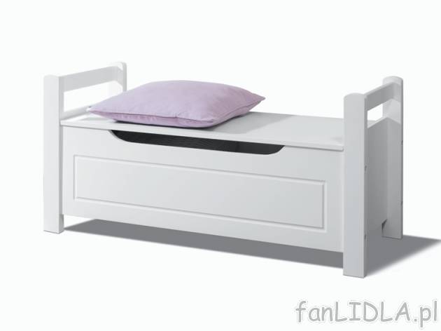 Ławka skrzynia , cena 159,00 PLN za 1 szt. 
- ok. 88 x 43 x 38 cm (dł. x wys. ...