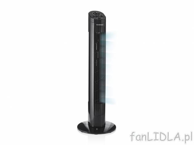 Wentylator kolumnowy 50 W , cena 129,00 PLN 
- 3 poziomy nawiewu
- 120-minutowy ...
