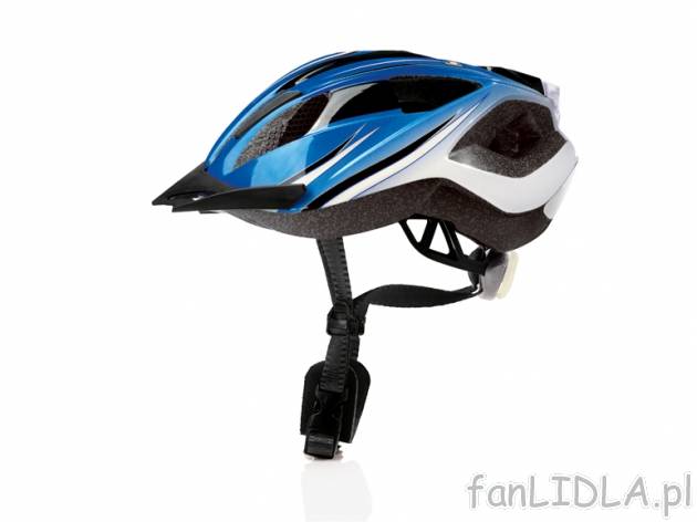 Kask rowerowy z wbudowanym oświetleniem - HIT cenowy , cena 49,00 PLN za 1 szt. ...