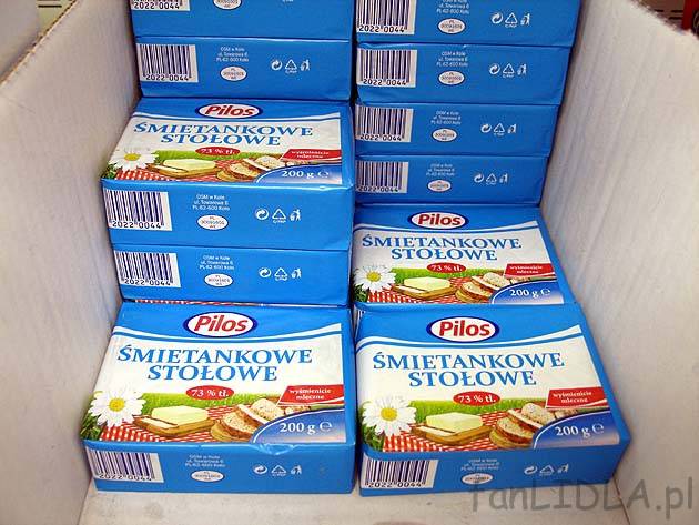 Śmietankowe stołowe Pilos. 73%. Co to jest? Produkt spożywczy ale nie masło