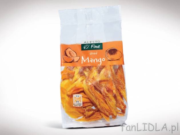 Suszone owoce , cena 5,99 PLN za 100/150g, 100g=5,99/3,99 PLN. 
- Do wyboru: ananas, ...