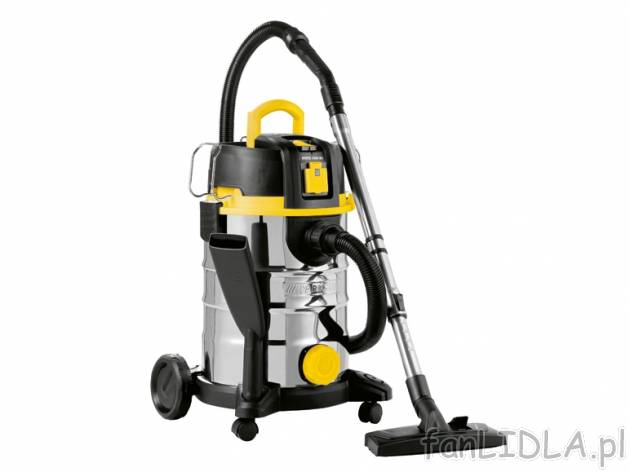 Odkurzacz do pracy na mokro i sucho 1500W Parkside, cena 349,00 PLN za 1 opak. 
- ...