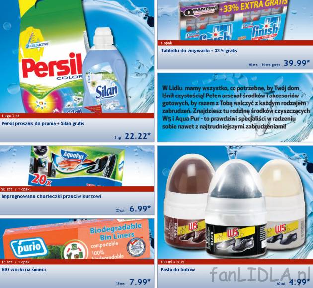 Persil proszek do prania + Silan gratis, Impregnowane chusteczki przeciw kurzowi ...