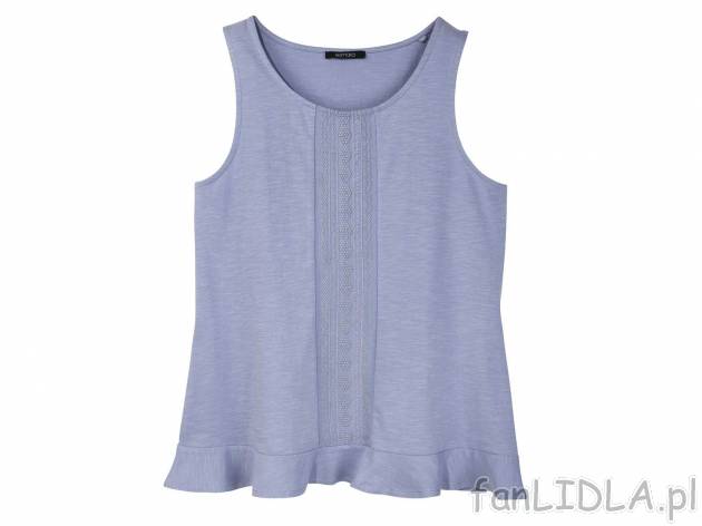 Top damski od marki Esmara, cena 17,99 PLN 
- rozmiary: XS-L (nie wszystkie wzory ...