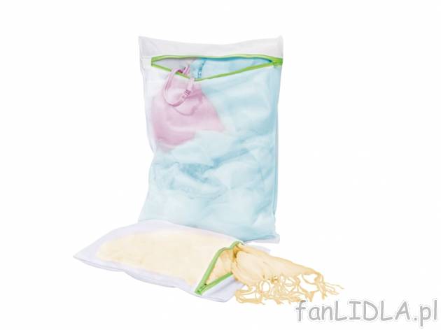 Woreczki do prania AquaPur, cena 9,99 PLN za 1 opak. 
- do prania delikatnych tkanin ...
