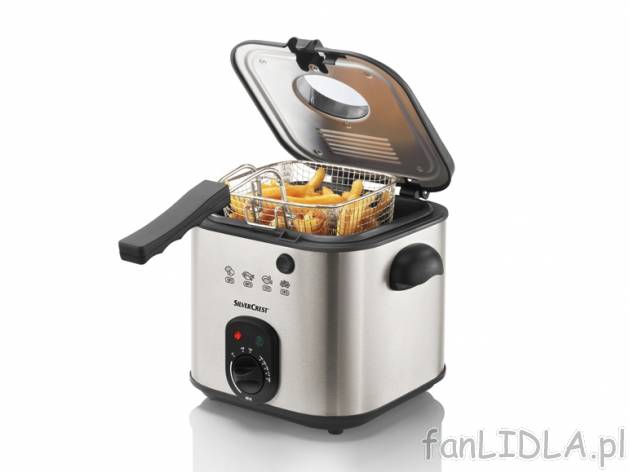 Minifrytkownica 840 W Silvercrest Kitchen Tools, cena 99,00 PLN za 1 szt. 
- odpowiednia ...