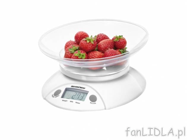 Waga kuchenna Silvercrest Kitchen Tools, cena 39,99 PLN za 1 szt. 
- bardzo dokładne ...