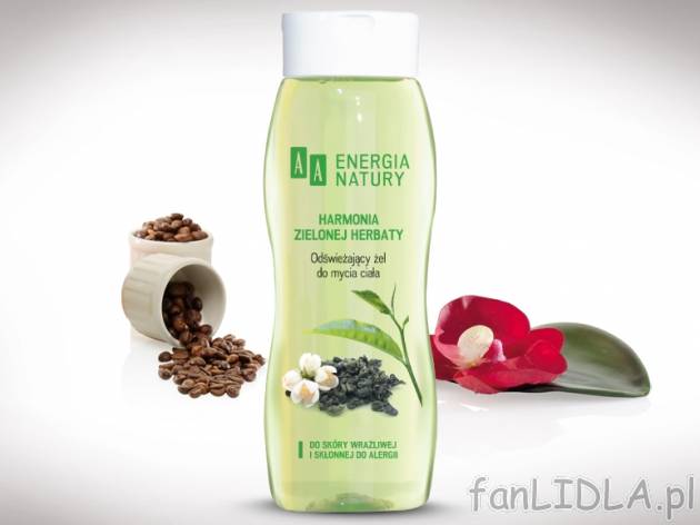 Energia Natury Żel pod prysznic , cena 5,99 PLN za 250 ml, 100ml=2,40 PLN. 
- ...