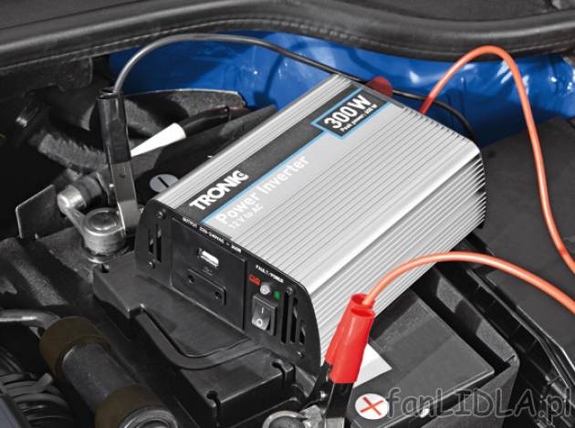 Konwerter samochodowy cena 119PLN
- przetwarza 12 V na 220-240 V
- idealny do ...