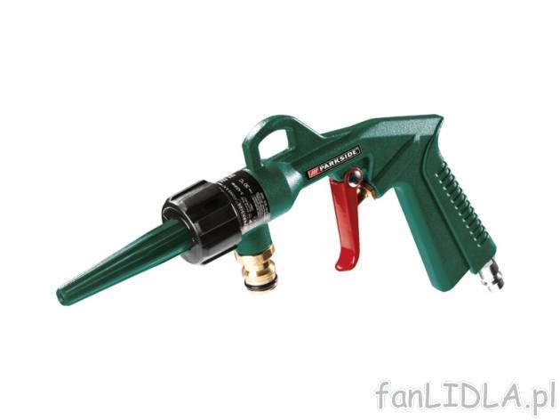 Pistolet pneumatyczny do wody Parkside, cena 24,99 PLN za 1 szt. 
- w zestawie ...