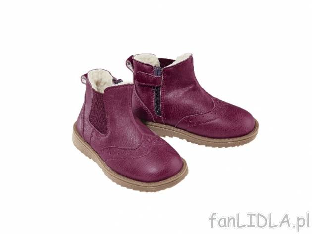 Buty Lupilu, cena 39,99 PLN za 1 para 
- miękki materiał przypominający skórę ...