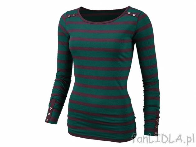Bluzki 2 szt. Esmara, cena 37,99 PLN za 1 opak. 
- z miękkiego, pojedynczego jerseyu ...