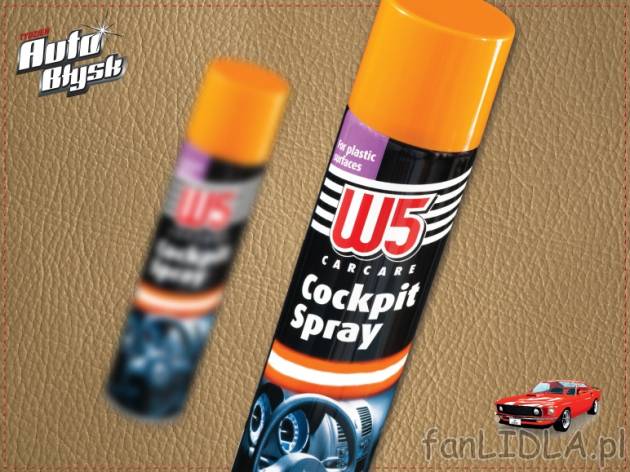 Pianka do czyszczenia/Spray do pielegnacji kokpitu , cena 0,00 PLN za 
- Pianka ...