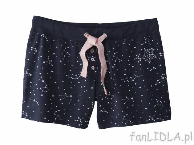 Damskie spodenki do spania , cena 14,99 PLN. Krótkie spodenki ze ściągaczem w ...