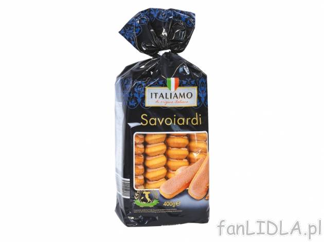 Biszkopty - HIT CENOWY , cena 5,99 PLN za 400 g, 1kg=14,98 PLN. 
- Wyczarujesz ...