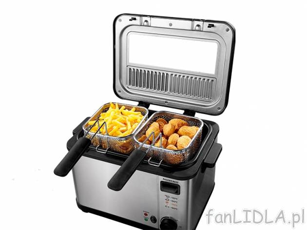 Frytownica ze stali szlachetnej 2000W Silvercrest Kitchen Tools, cena 179,00 PLN ...
