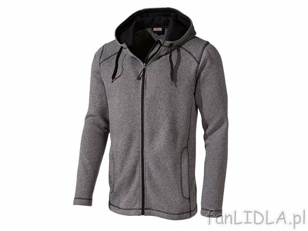 Bluza polarowa Livergy, cena 45,00 PLN za 1 szt. 
- z przyjemnie ciepłej tkaniny ...