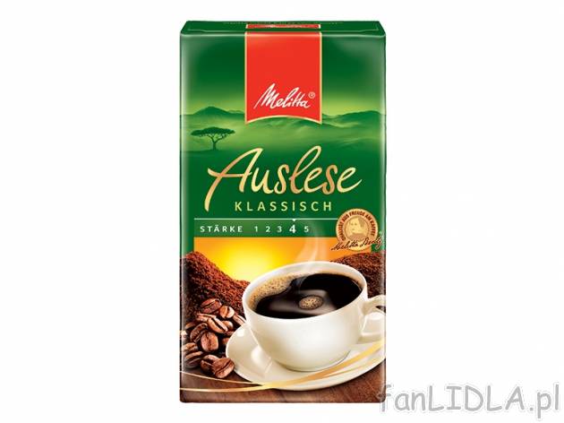 Kawa Mielona Melitta  , cena 11,99 PLN za 500 g, 1kg=23,98 PLN.