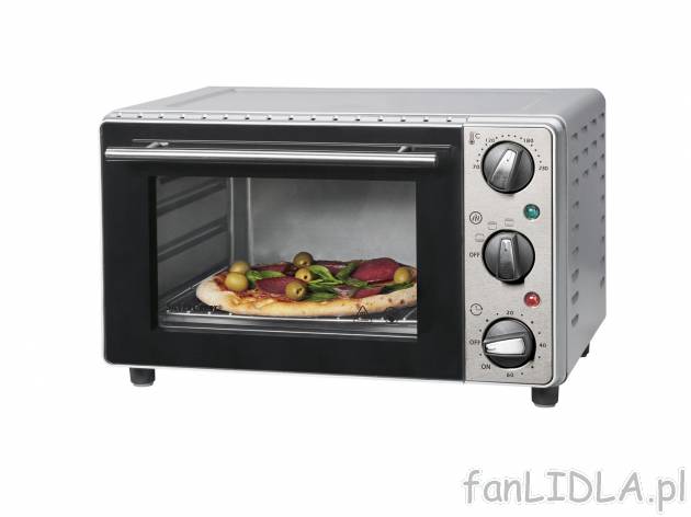Piekarnik elektryczny z funkcją grilla , cena 149,00 PLN 
- 3 możliwości grillowania/pieczenia ...