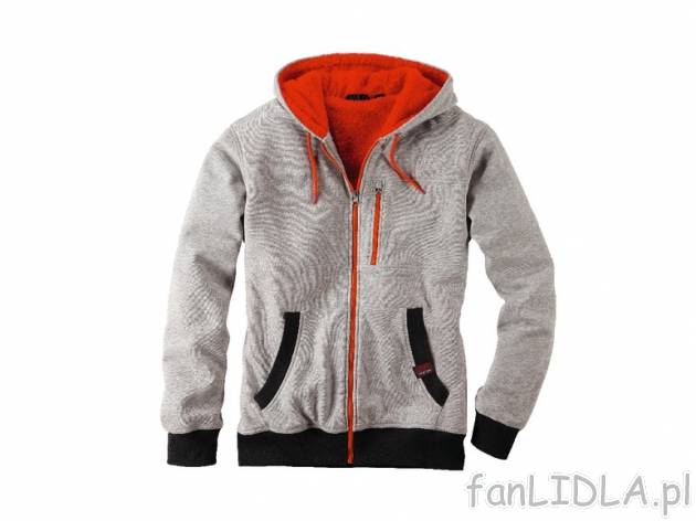 Ocieplana bluza Crivit Sports, cena 49,99 PLN za 1 szt. 
- wewnątrz z pluszowym ...