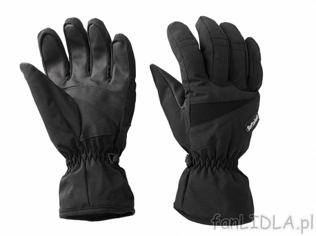 Rękawice narciarskie Softshell , cena 29,00 PLN za 1 para 
- wysokogatunkowa tkanina ...