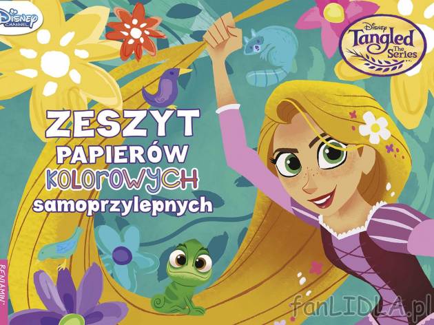 Zeszyt  samoprzylepnych papierów kolorowych B5 , cena 5,99 PLN  
-  8 wzorów, 8 kartek