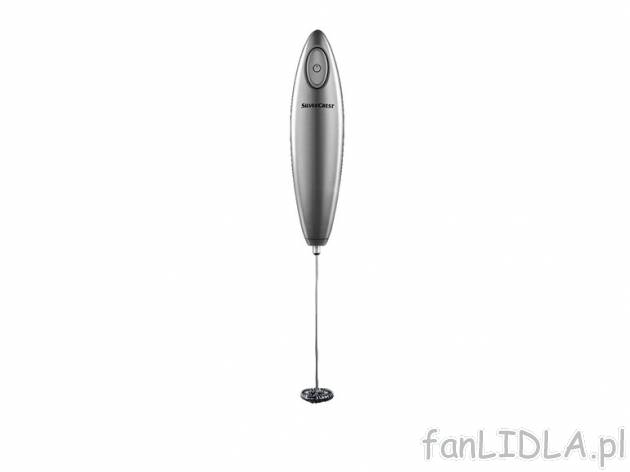 Spieniacz do mleka Silvercrest Kitchen Tools, cena 12,99 PLN za 1 szt. 
- ubijacz ...