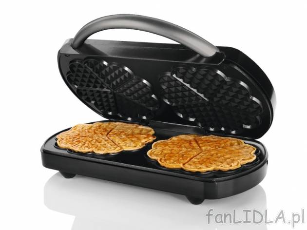 Podwójna gofrownica 1200 W Silvercrest Kitchen Tools, cena 89,90 PLN za 1 szt. ...