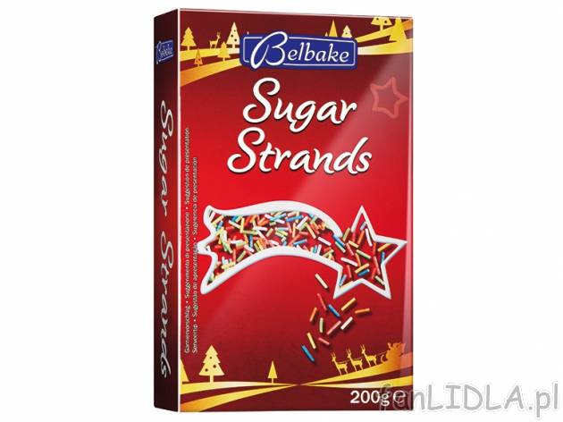Posypka cukrowa , cena 3,99 PLN za 200 g, 100g=2,00 PLN. 
- Najbardziej tradycyjna, ...