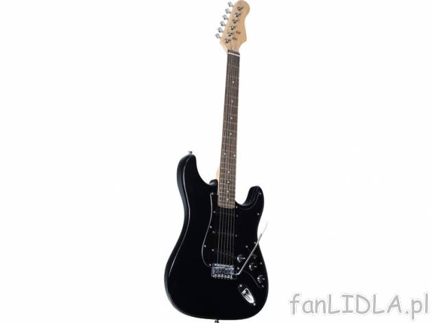 Gitara elektryczna ze wzmacniaczem , cena 399,00 PLN za 1 opak. 
- z obszernym ...