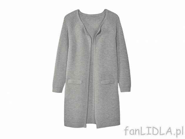 Kardigan , cena 39,99 PLN. Modny krój długiego kardigana, idealny na jesień, ...