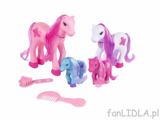 Kucyki Pony , cena 39,99 PLN za 1 opak. 
- 2 bogate zestawy koników Pony: 
- ...
