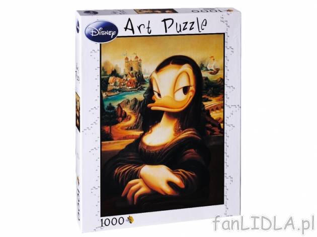 Puzzle , cena 15,99 PLN za 1 opak. 
-      1000 elementów   
-      8 wzorów
