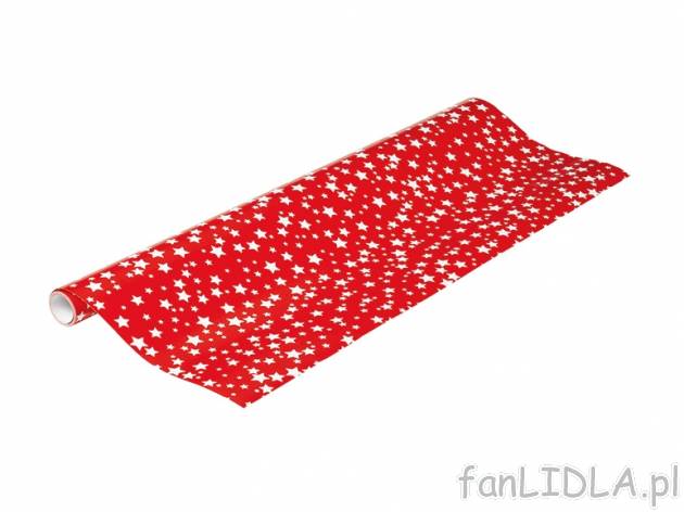 Papier prezentowy Melinera, cena 3,99 PLN za 1 szt. 
- wymiary: 0,7 x 5 m 
- różne ...