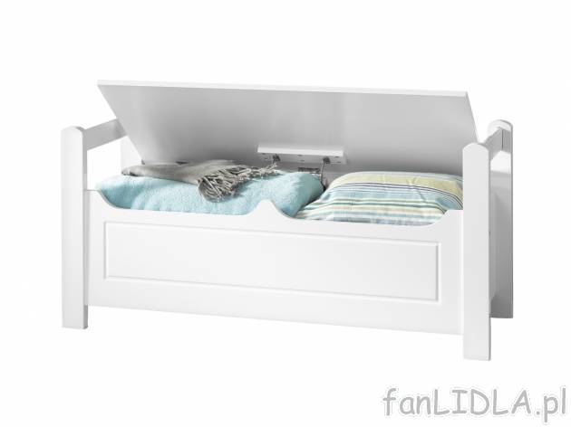 Ławka - skrzynia , cena 149,00 PLN 
- ok. 88 x 43 x 38 cm (szer. x wys. x gł.)
- ...