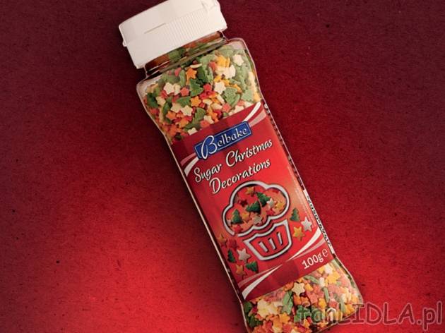 Dekoracje cukrowe Belbake , cena 5,99 PLN za 100/90 g/1 opak., 100 g=5,99/6,66 PLN.