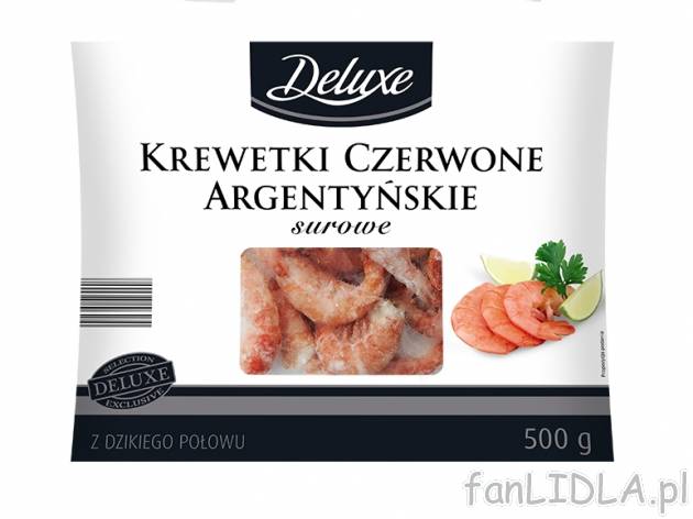 Krewetki argentyńskie z dzikiego połowu HIT CENOWY , cena 29,99 PLN za 500 g/1 ...