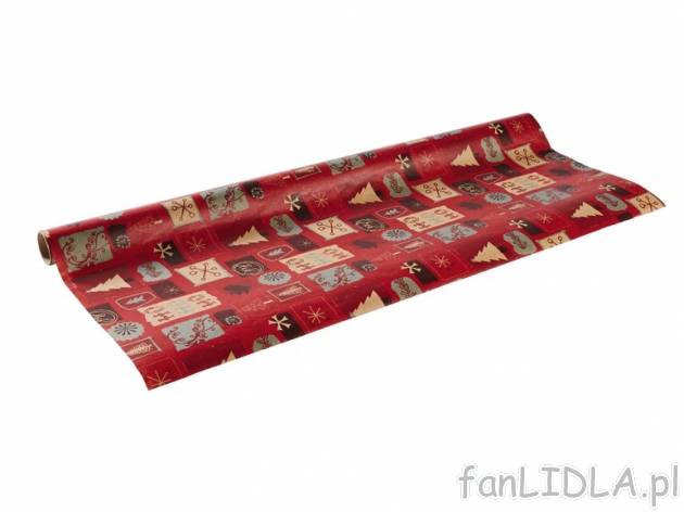 Papier do pakowania Melinera, cena 3,99 PLN za 1 szt. 
- 0,7 x 5 m 
- rózne wzory ...