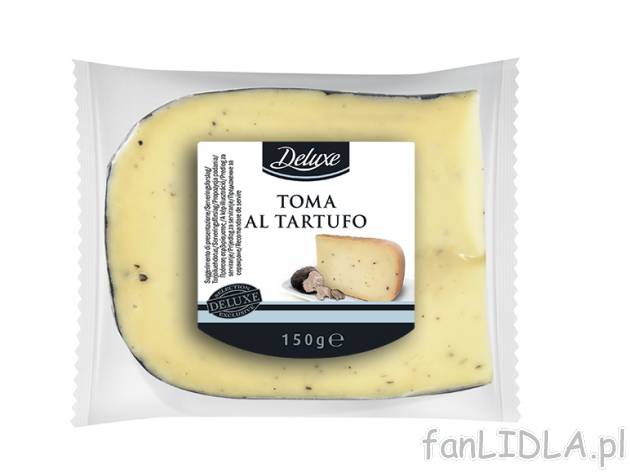 Ser z truflami , cena 9,99 PLN za 150 g/1 opak., 100 g=6,66 PLN. 
Ser podpuszczkowy ...