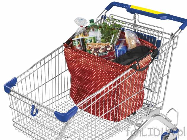 Torba na zakupy XXL , cena 24,99 PLN 
- 3 wzory
- pojemność ok. 55 l
- 2 klipsy ...