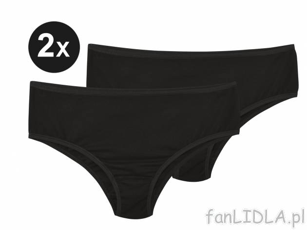 Majtki damskie, 2 pary , cena 9,99 PLN  
-  rozmiary: S-L
-  8 zestawów do wyboru