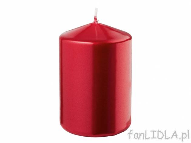 Świeca Melinera, cena 4,99 PLN za 1 szt. 
- wysokość: ok. 10 cm 
- średnica: ...
