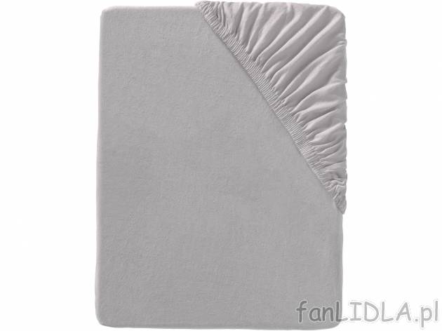 Prześcieradło z jerseyu z gumką, 90-100 x 200 cm , cena 29,99 PLN 
- 4 kolory
- ...