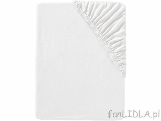 Prześcieradło z jerseyu z gumką, 180-200 x 200 cm , cena 39,99 PLN 
- 4 kolory
- ...