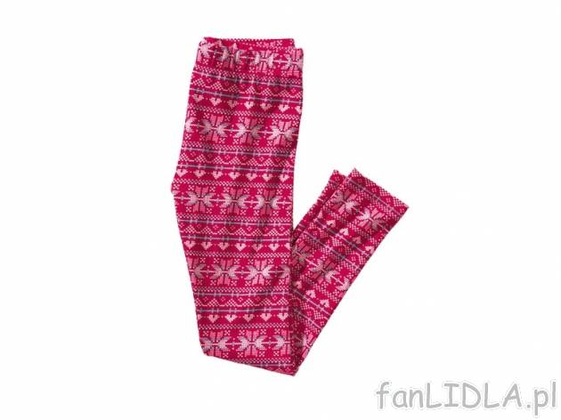 Legginsy dziewczęce Pepperts, cena 15,99 PLN za 1 para 
- 3 wzory 
- rozmiary: ...